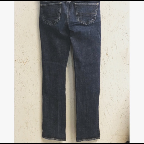 EUC American Eagle dark skinny stretch jeans 2 - Picture 2 of 4